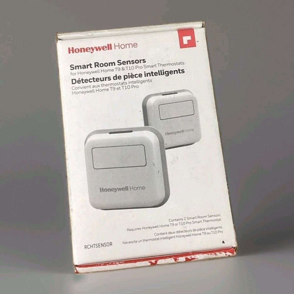 New (Open Box) Honeywell Home Smart Room Sensor 2-Pack for T9/T10 Thermostats
